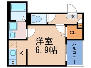 ハーモニーテラス歌島Ⅵの物件間取画像